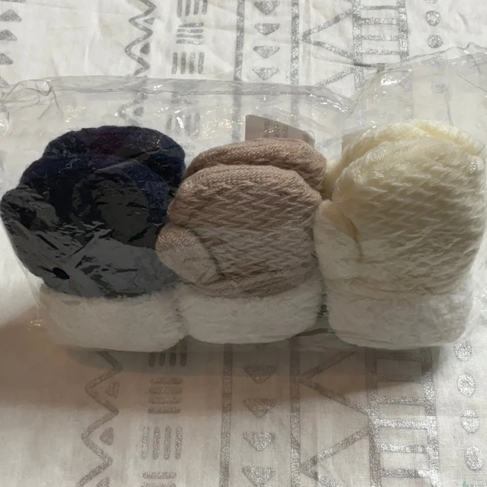 3 PAIRS Toddler Baby Gloves